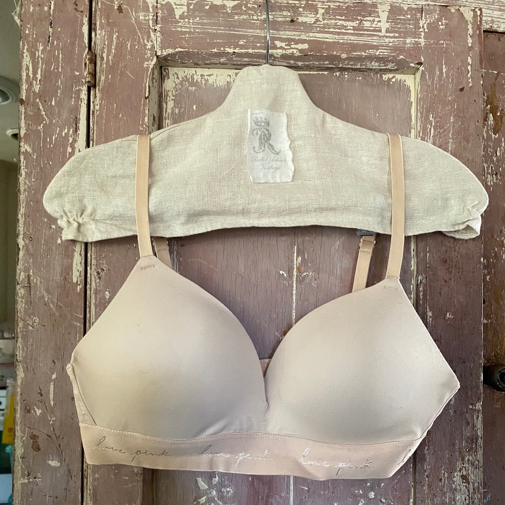 38B PINK Victoria Secret Wire Free Push Up Bra